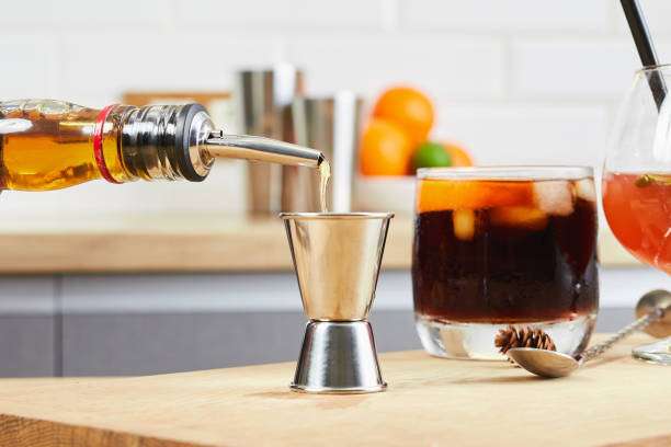Use a cocktail shaker to sober up.