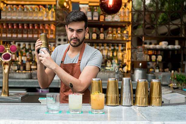 You can use a cocktail shaker to determine if it has been shaken sufficiently.